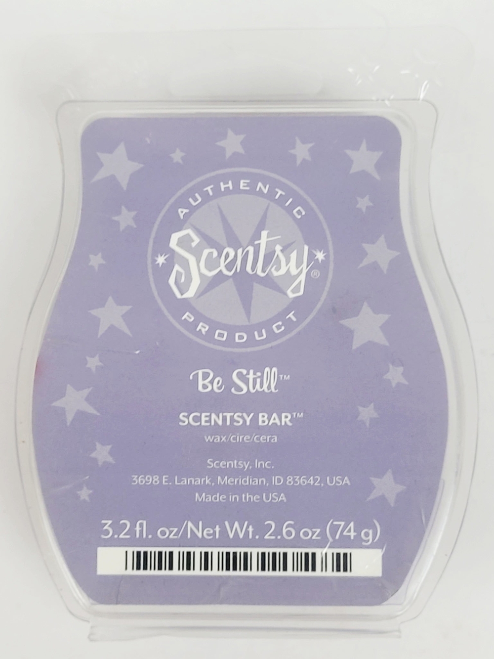 Scentsy Wax Bar Be Still~3.2 oz
